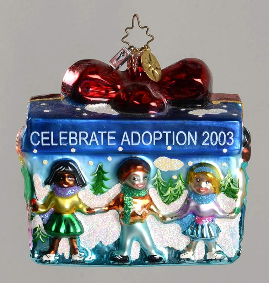 Celebrate Adoption-Dave Thomas Foundation Celebrate Adoption - No Box by Christopher Radko-1