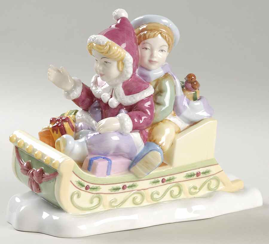 Childhood Memories Winter Fun - Boxed by Royal Doulton-1