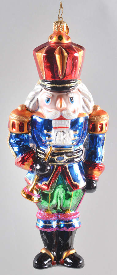Nutcrackers Court Crackers-Horn - No Box by Christopher Radko-1