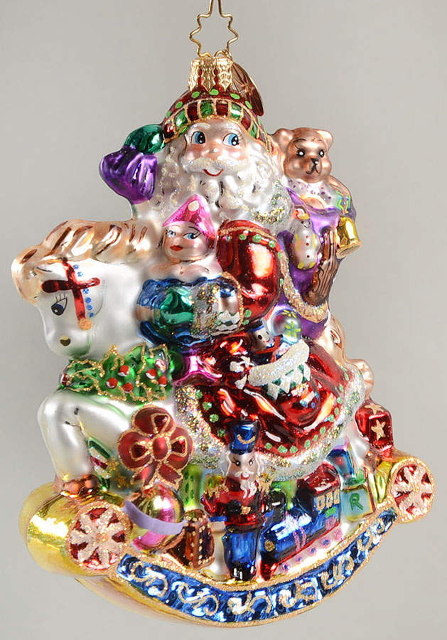 Santas Merry Mount Magic - No Box by Christopher Radko-1