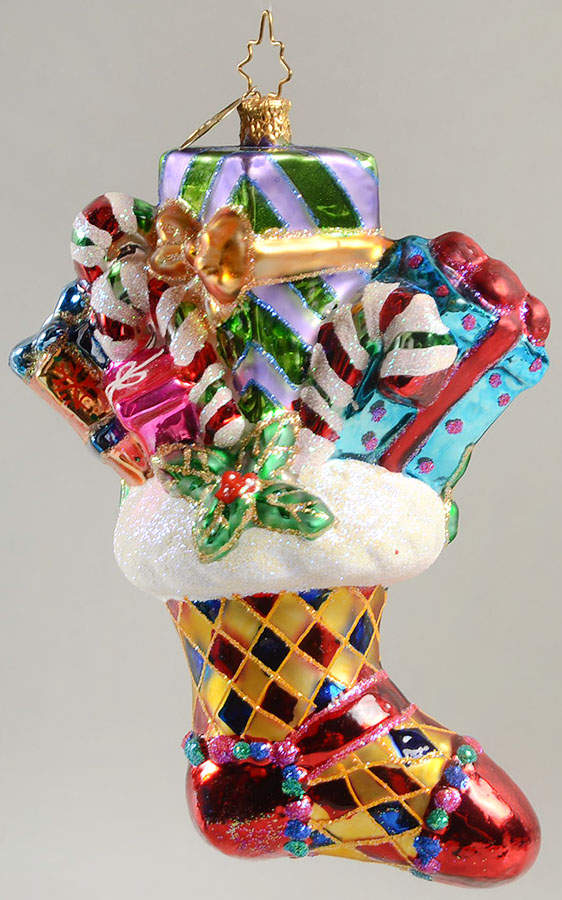 Stockings Fancy Footwork - No Box by Christopher Radko-1