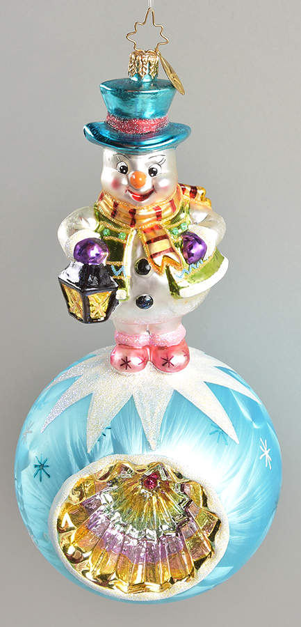 Reflectors (Figural) Snow Glowin" - No Box by Christopher Radko-1