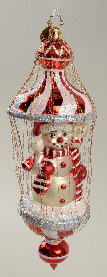 Snowmen Peppermint Pavillion - No Box 258 by Christopher Radko-1