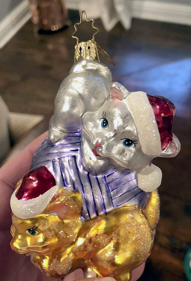 Cats & Kittens Frisky Business - No Box by Christopher Radko-1
