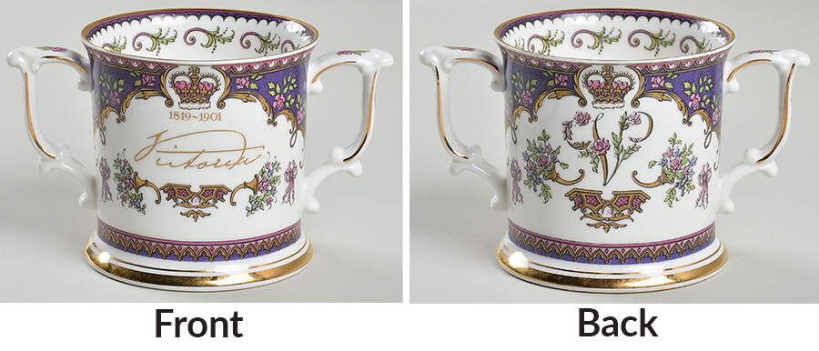 Royal Collection Royalty Giftware Victoria Reign 1819-1901 Loving Cup - Boxed by Royal Collection-England-1