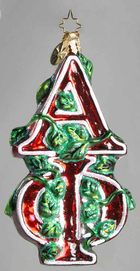 Fraternity-Sorority Alpha Phi - No Box by Christopher Radko-1