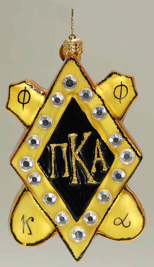 Fraternity-Sorority Pi Kappa Alpha - No Box by Christopher Radko-1