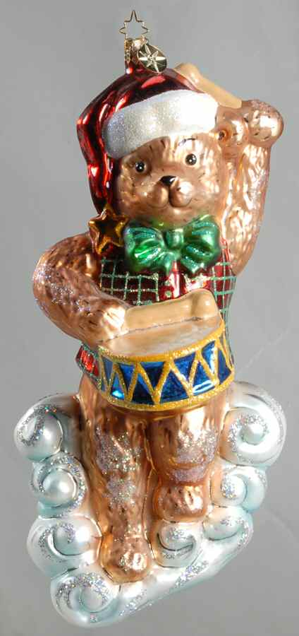 Bears Drummin' Teddy - No Box by Christopher Radko-1