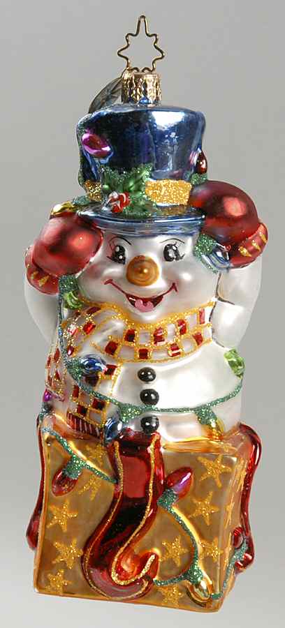 Snowmen New Fangle-Tangle - No Box by Christopher Radko-1