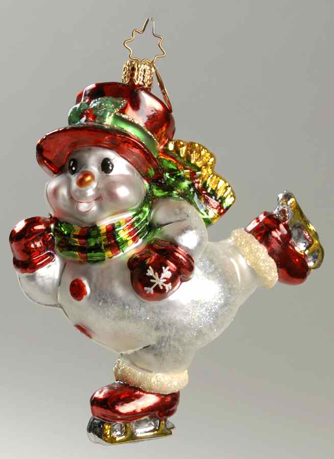 Snowmen Snow Glide - No Box by Christopher Radko-1