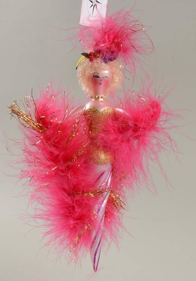 Feathered Ornaments (Italian Flair) Fruity Cutie - No Box by Christopher Radko-1