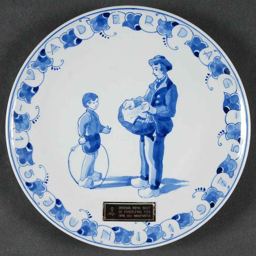 Father's Day Father And Son - Boxed by Royal Delft-1