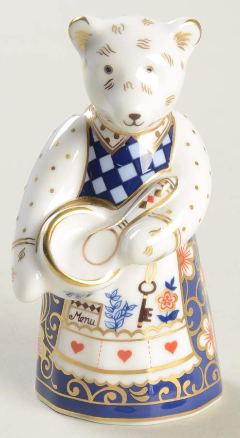 Miniature Bear Collection Cook - Boxed by Royal Crown Derby-1