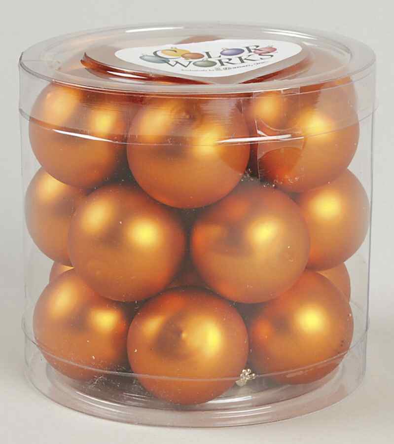 Colorworks-Pumpkin Matte 1 1/4"-20 Piece Box - With Box by Roman-1