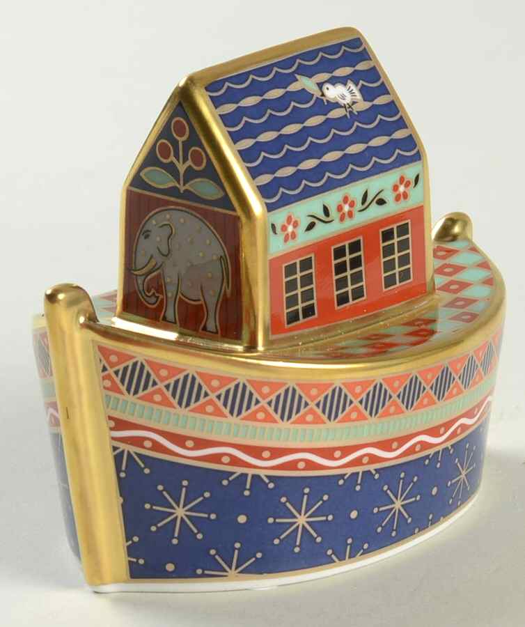 Treasures of Childhood Noah's Ark - Boxed by Royal Crown Derby-1
