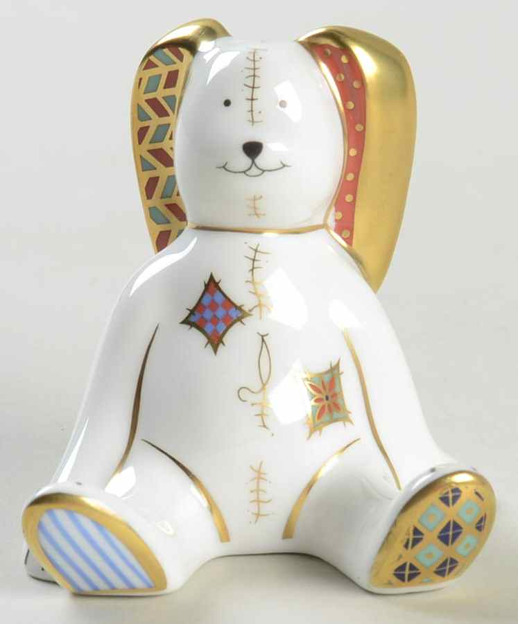 Treasures of Childhood Floppy Bunny - Boxed by Royal Crown Derby-1