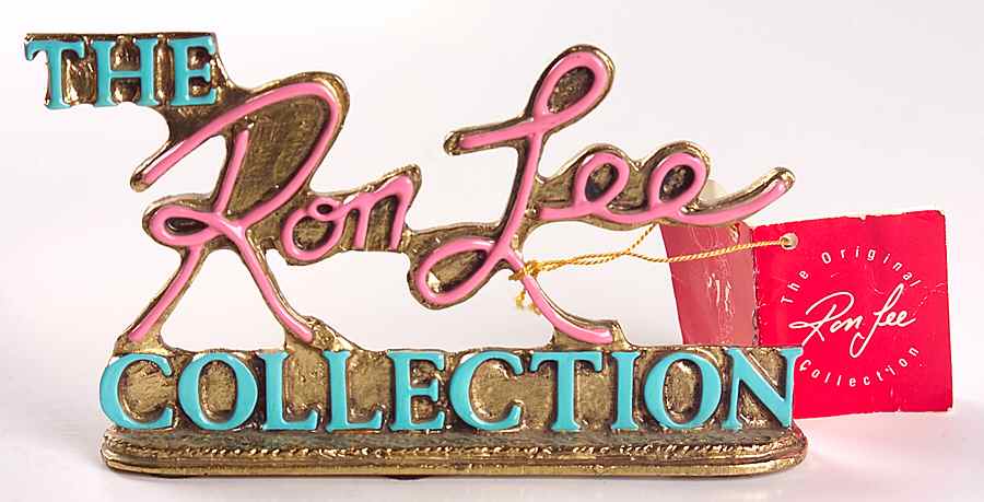 Advertising Signs Aqua And Pink On Gold - Advertising Signs by Ron Lee-1