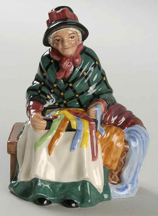 Miniature Character Studies Silks & Ribbons - Boxed by Royal Doulton-1