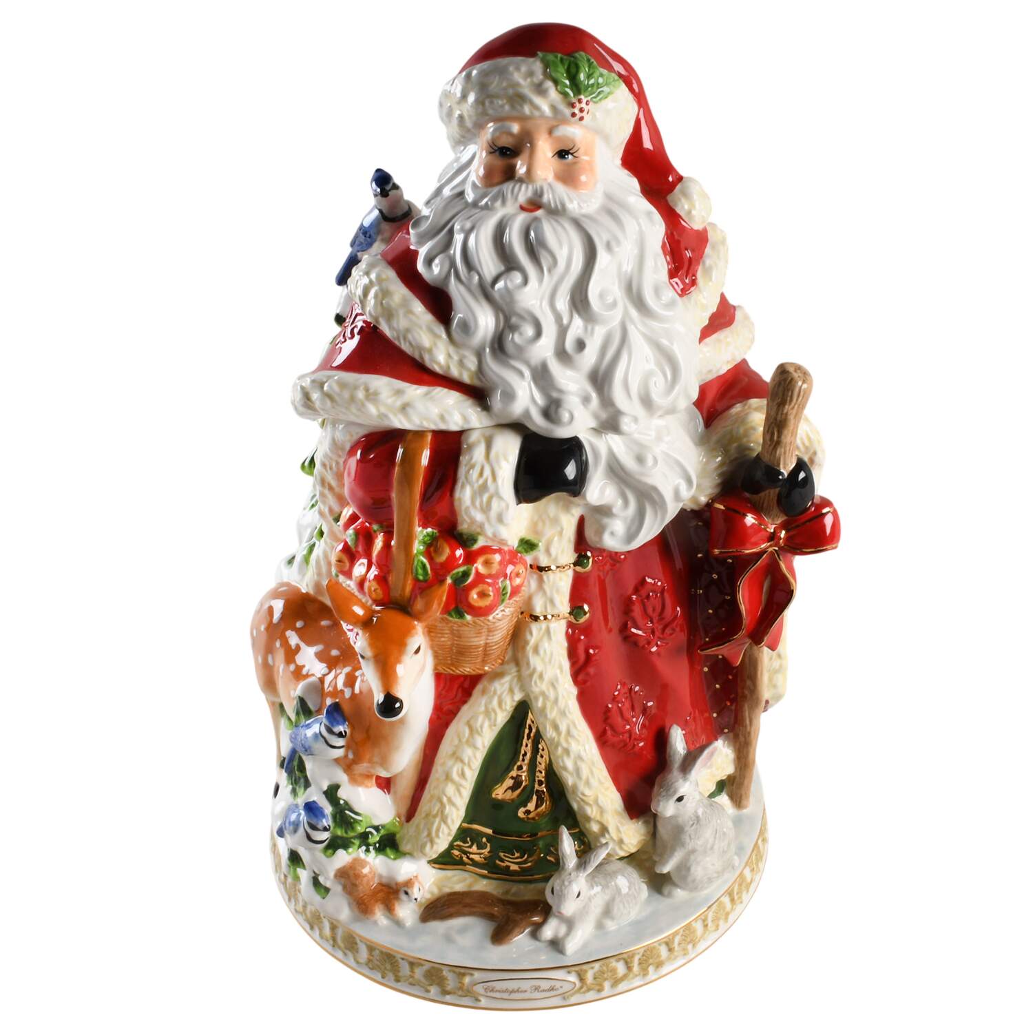 Christopher Radko Cookie Jar Winter Forest - Boxed by Christopher Radko-1