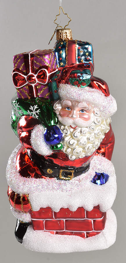 2008 Christopher Radko Ornaments Roof Top Gift Drop - No Box by Christopher Radko-1