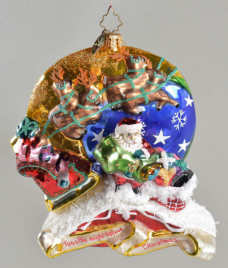 2008 Christopher Radko Ornaments Twas The Night Before Christmas - Nb755, No Box by Christopher Radko-1