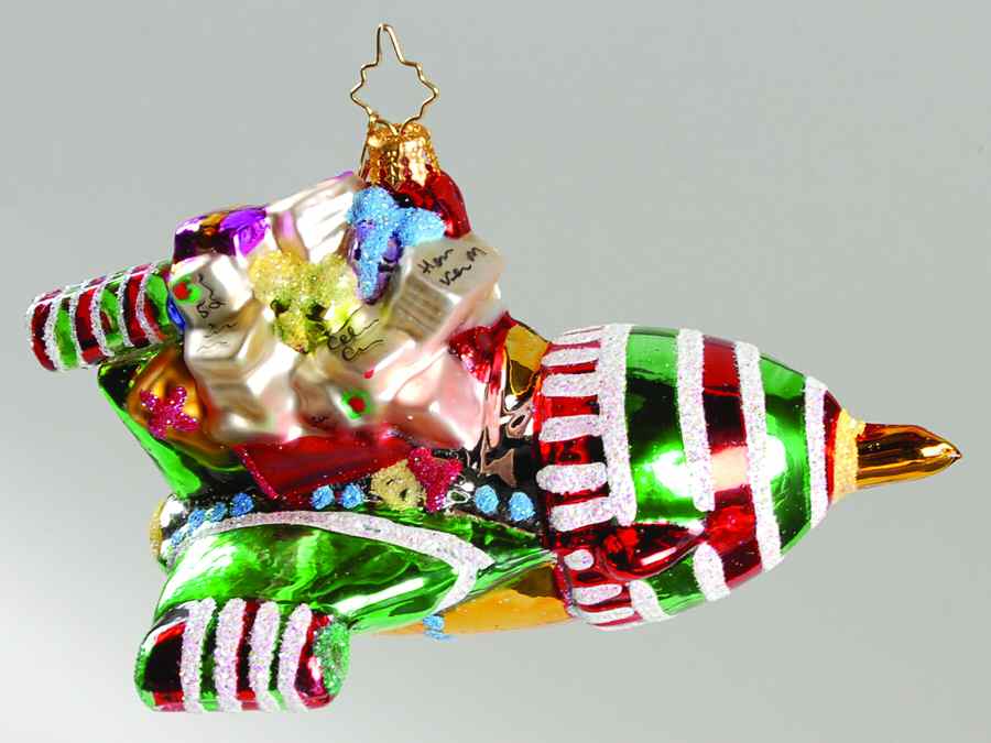 2008 Christopher Radko Ornaments Plane Amazing - No Box by Christopher Radko-1