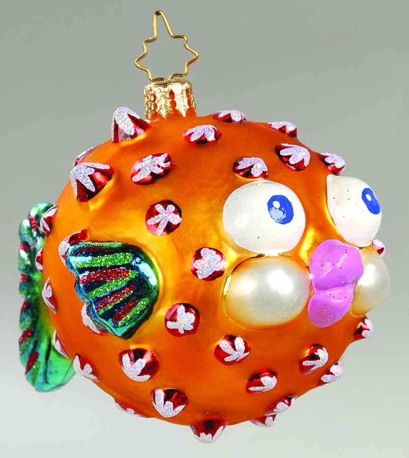2008 Christopher Radko Ornaments Puff-A-Kiss - No Box by Christopher Radko-1