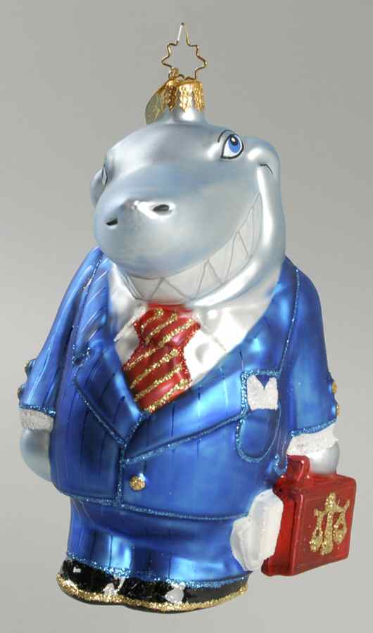 2008 Christopher Radko Ornaments Jaws Of Justice - Nb640, No Box by Christopher Radko-1