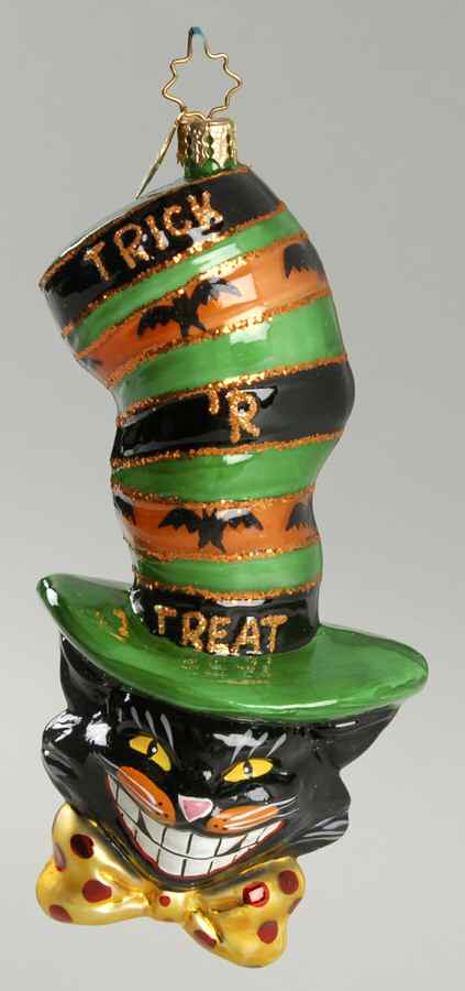 2008 Christopher Radko Ornaments Millinery Madness(Black Cat) - No Box by Christopher Radko-1