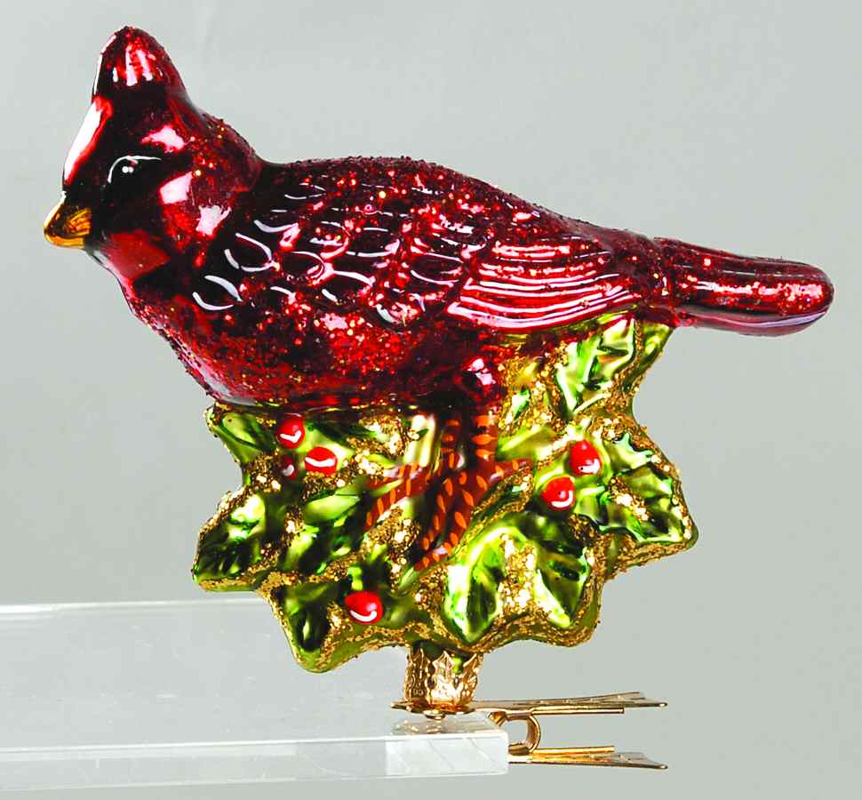 2007 Christopher Radko Ornaments Winter Warblers-Cardinal - No Box by Christopher Radko-1