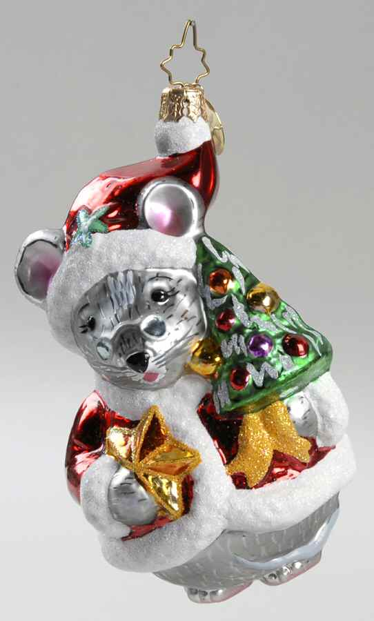 2007 Christopher Radko Ornaments Mousie Clause - No Box by Christopher Radko-1