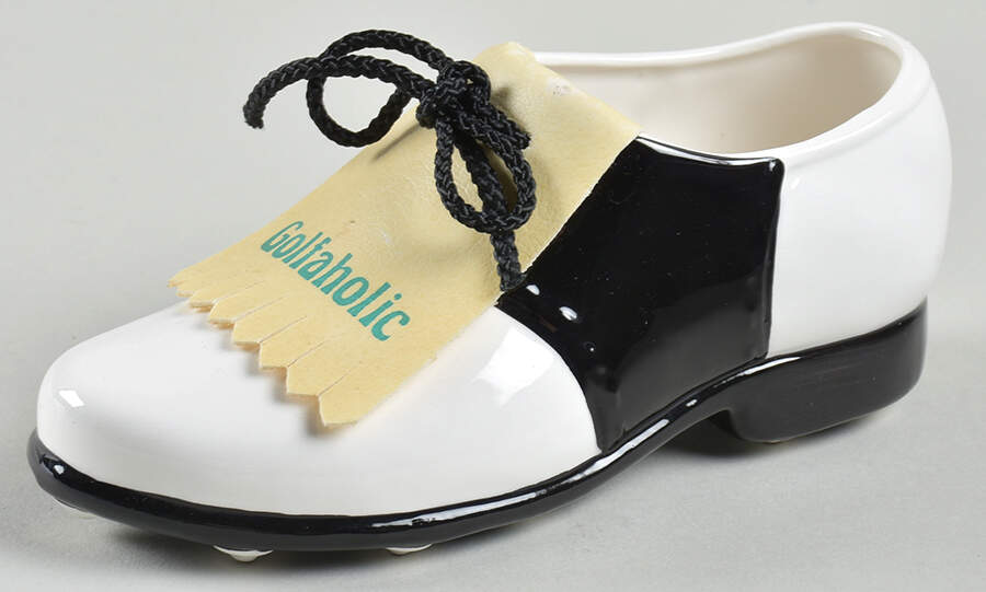 Russ Miscellaneous Giftware Golfaholic Shoe - Boxed by Russ Berrie-1