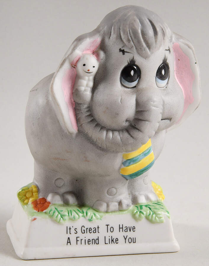 Russ Miscellaneous Giftware Elephant-Great To Have Friend - Boxed by Russ Berrie-1