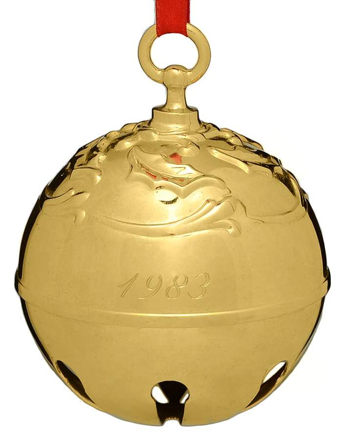 Holly Bell-Goldplate 1983 Holly Bell-Goldplate - Boxed by Reed & Barton-1