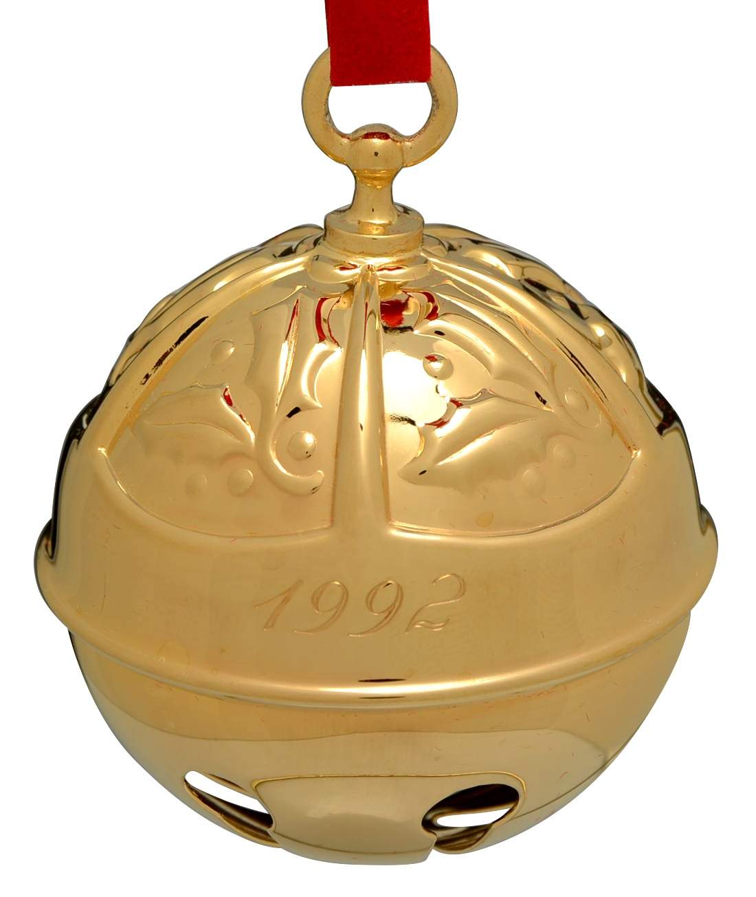 Holly Bell-Goldplate 1992 Holly Bell-Goldplate - Boxed by Reed & Barton-1