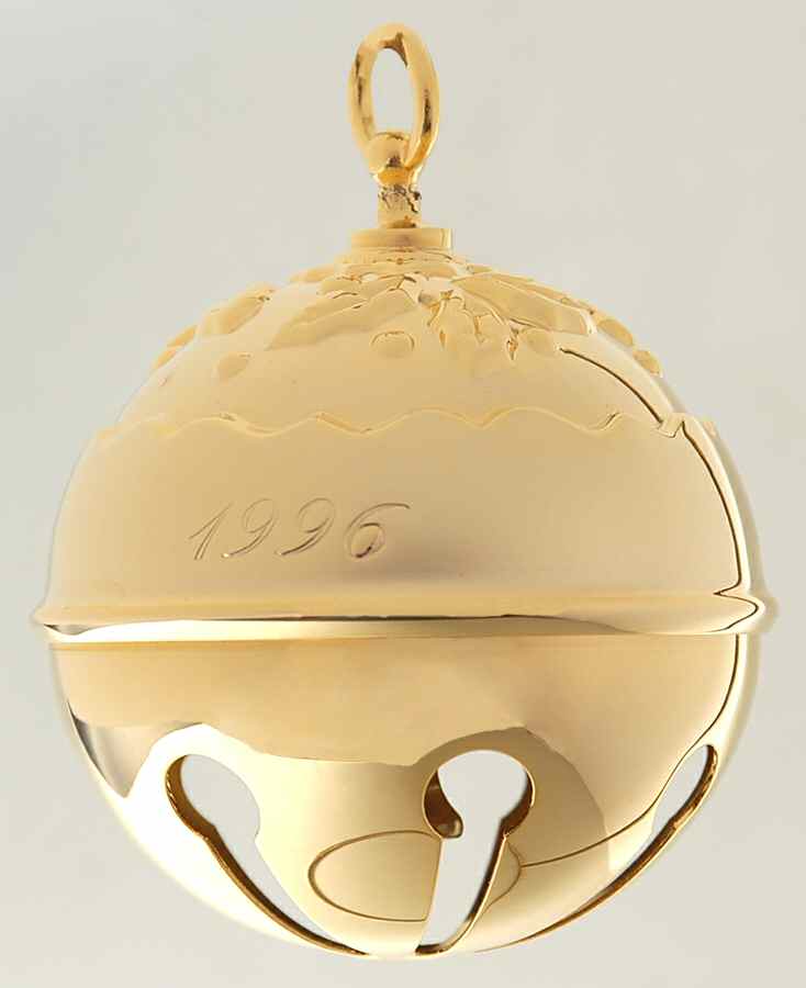 Holly Bell-Goldplate 1996 Holly Bell-Goldplate - Boxed by Reed & Barton-1