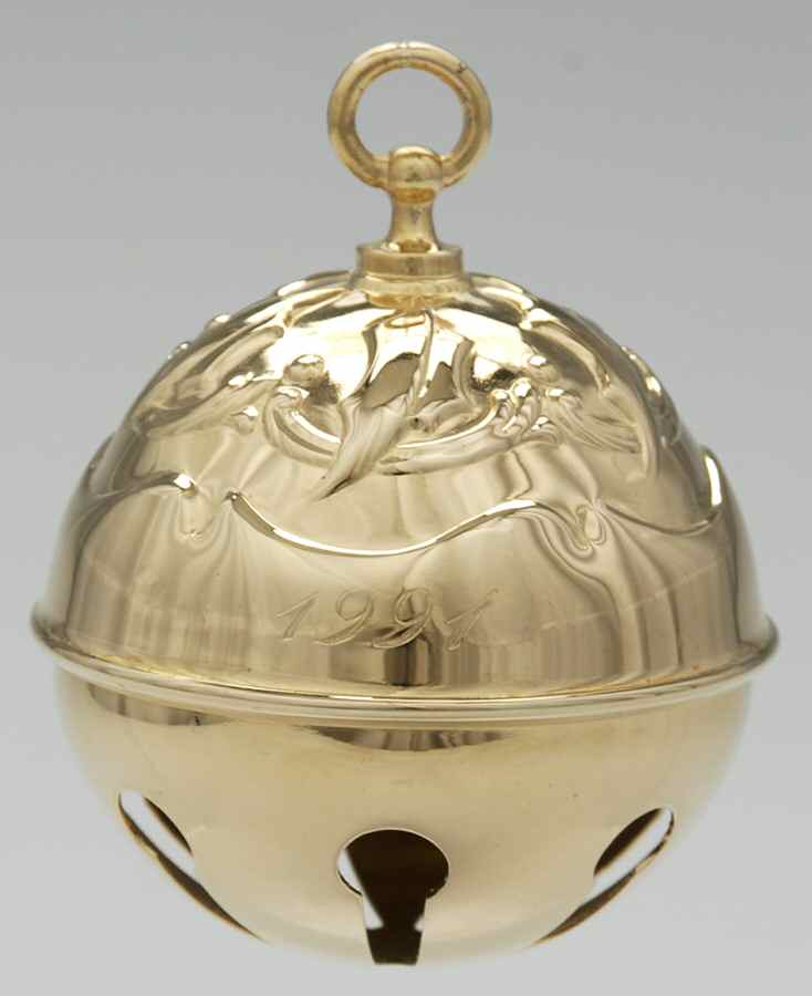 Holly Bell-Goldplate 1991 Holly Bell-Goldplate - Boxed by Reed & Barton-1