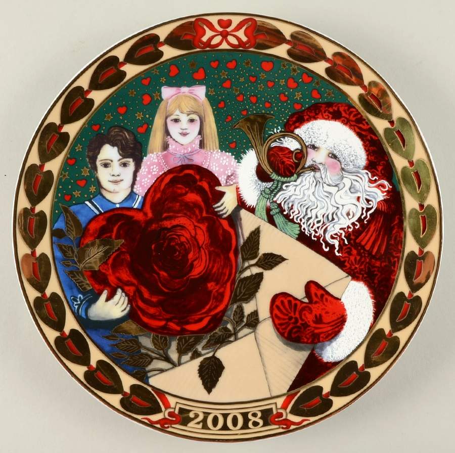 Hearts of Christmas Christmas Cards - No Box by Royal Copenhagen-1
