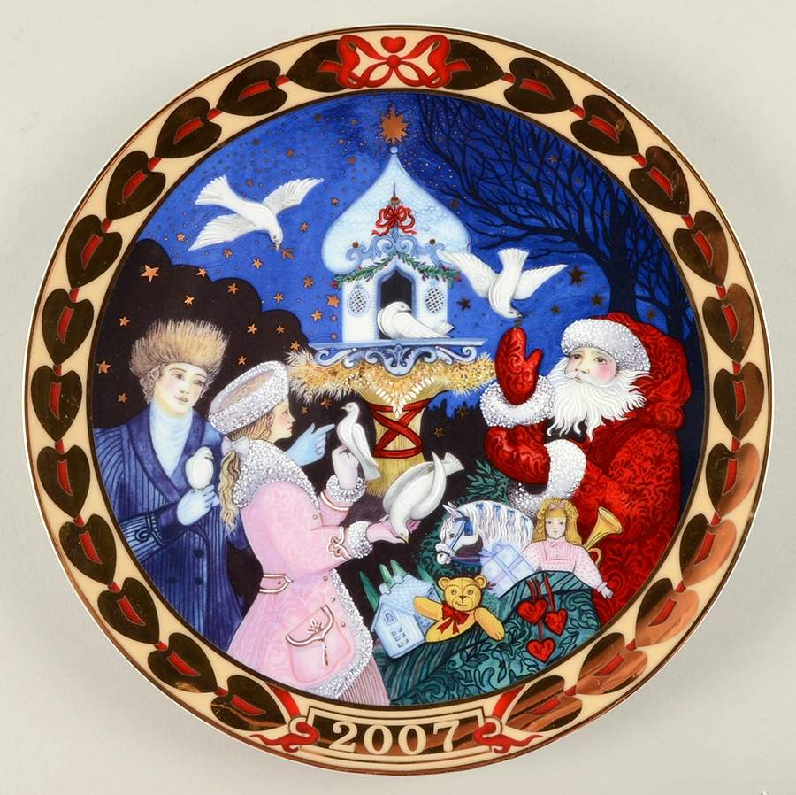 Hearts of Christmas Dove Of My Heart - No Box by Royal Copenhagen-1