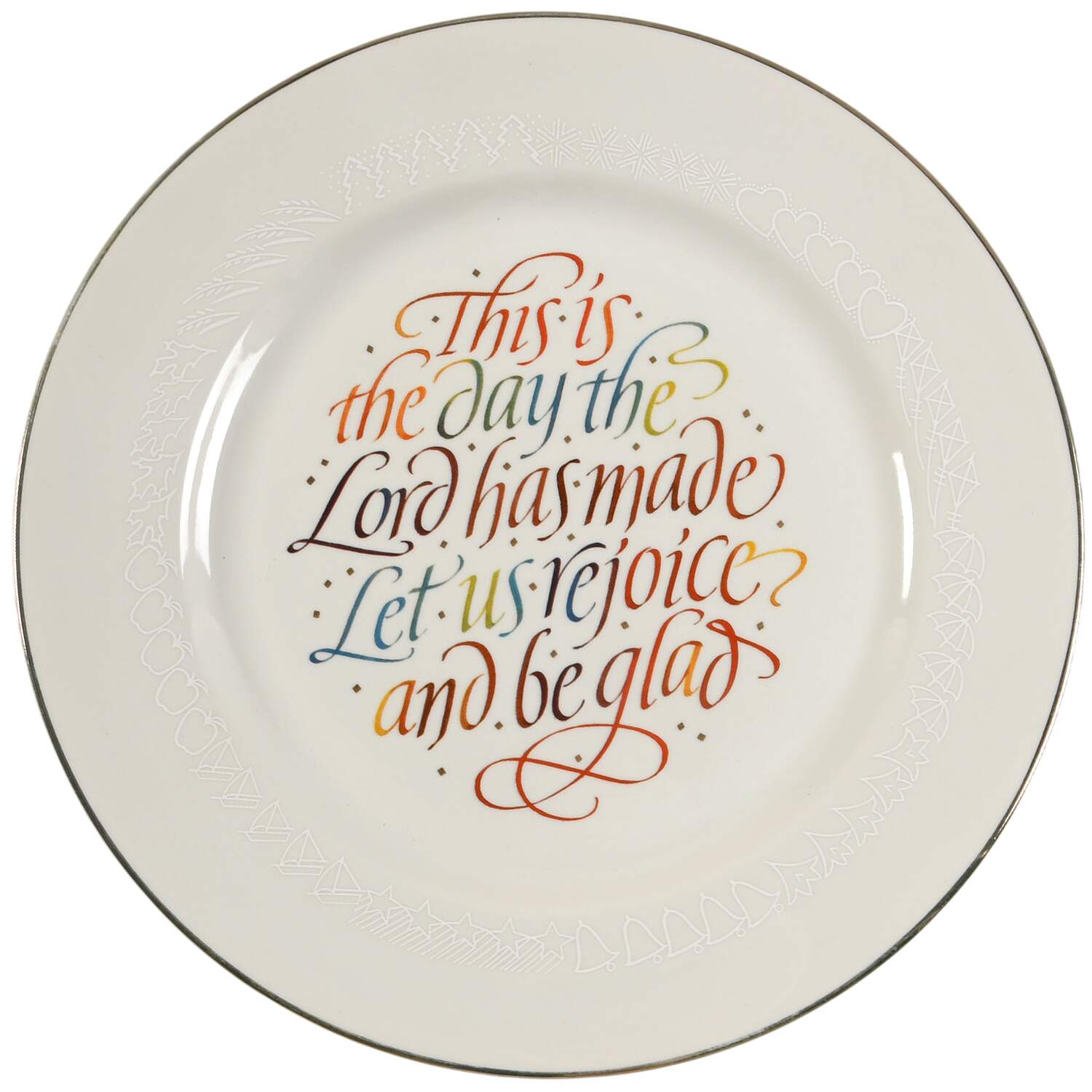 Roman Plates This Is The Day The Lord Has Made Let Us - Boxed by Roman-1