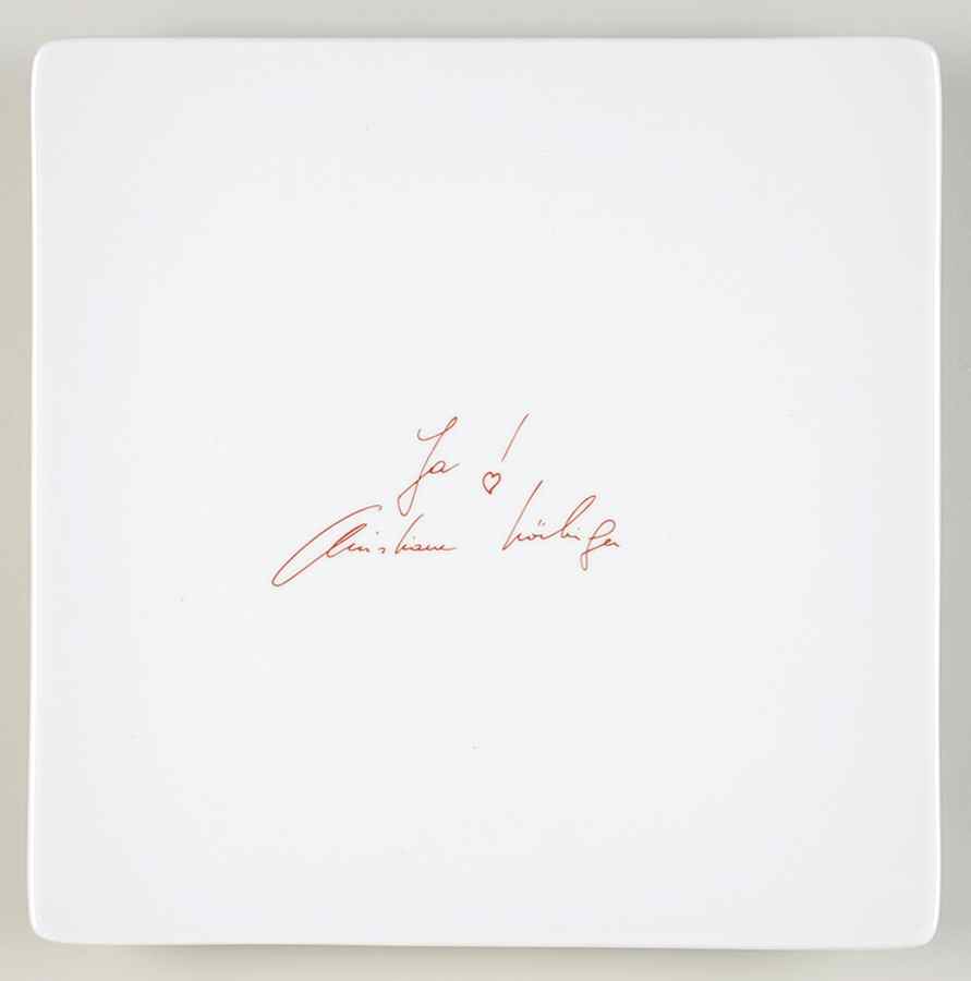 Celebrity Plates Christiane Horbiger - Boxed by Rosenthal - Continental-1