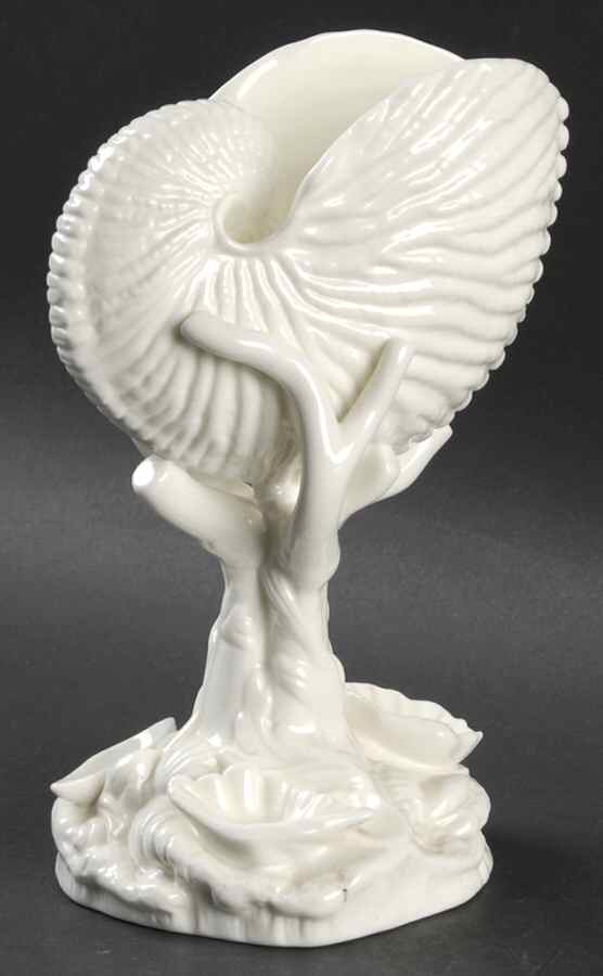Whiteware Shell With Coral - No Box by Royal Worcester-1