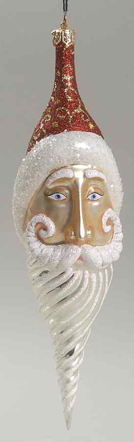 Christmas Reflections Santa W/ Beard - Boxed by Reed & Barton-1