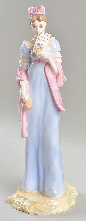 Jane Austen Anne Elliot - Boxed by Royal Worcester-1