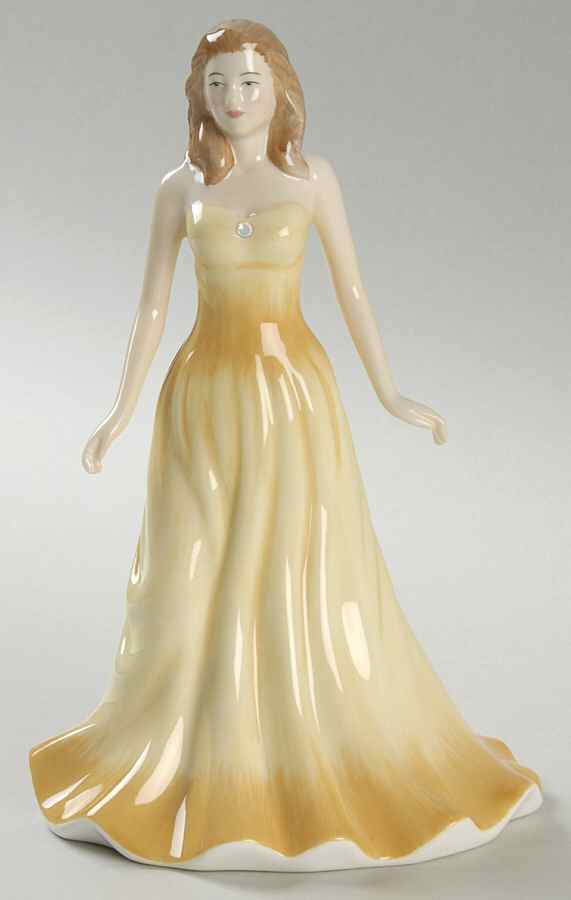 Gemstones Collection October-Opal - No Box by Royal Doulton-1