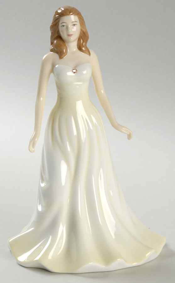 Gemstones Collection June-Pearl - Boxed by Royal Doulton-1
