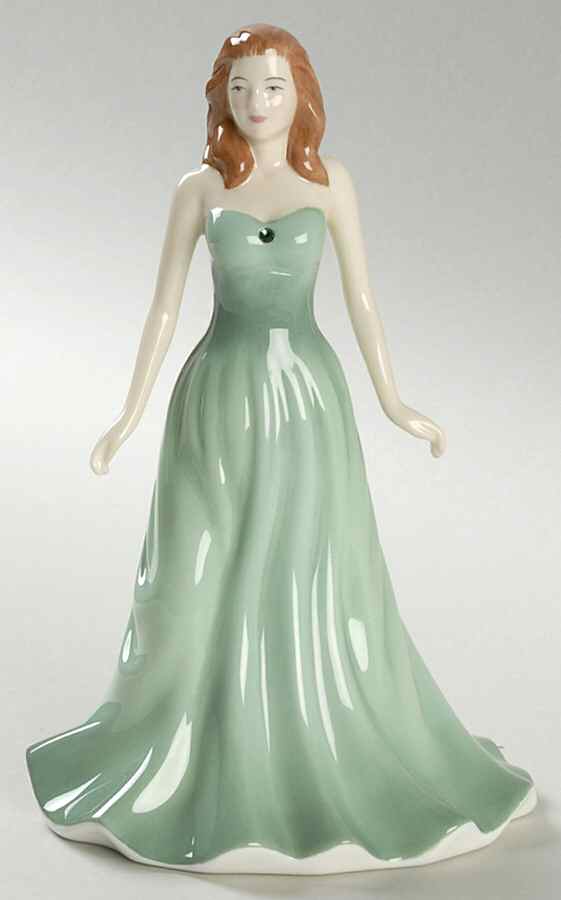 Gemstones Collection May-Emerald - Boxed by Royal Doulton-1