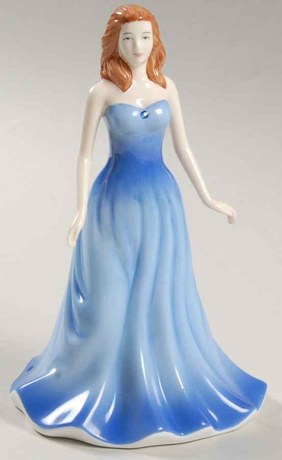 Gemstones Collection September-Saphhire - Boxed by Royal Doulton-1