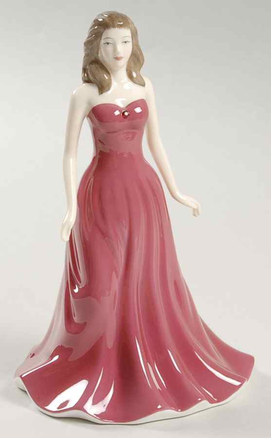 Gemstones Collection January-Garnet - No Box by Royal Doulton-1