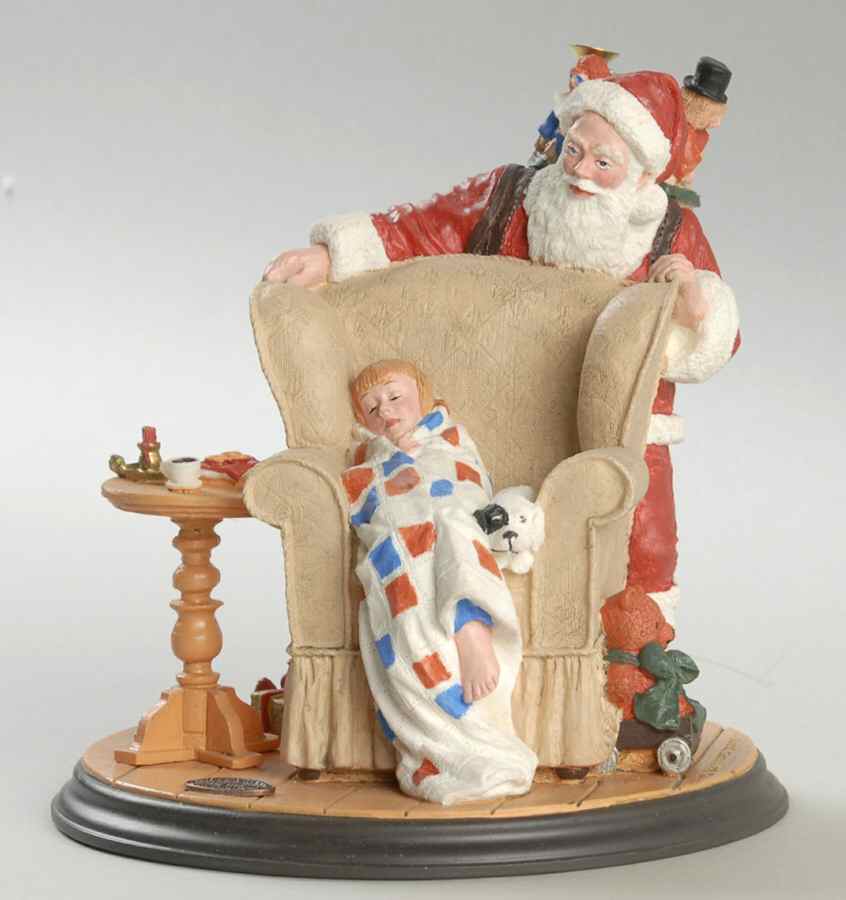 Rockwell Heirloom Santa Christmas Dream - Boxed by Rhodes Studios-1